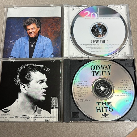 Conway Twitty The Hits and The Millennium Collection 2 CD’s - Picture 5 of 6